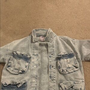 SO Light Blue Kids Jean Jacket